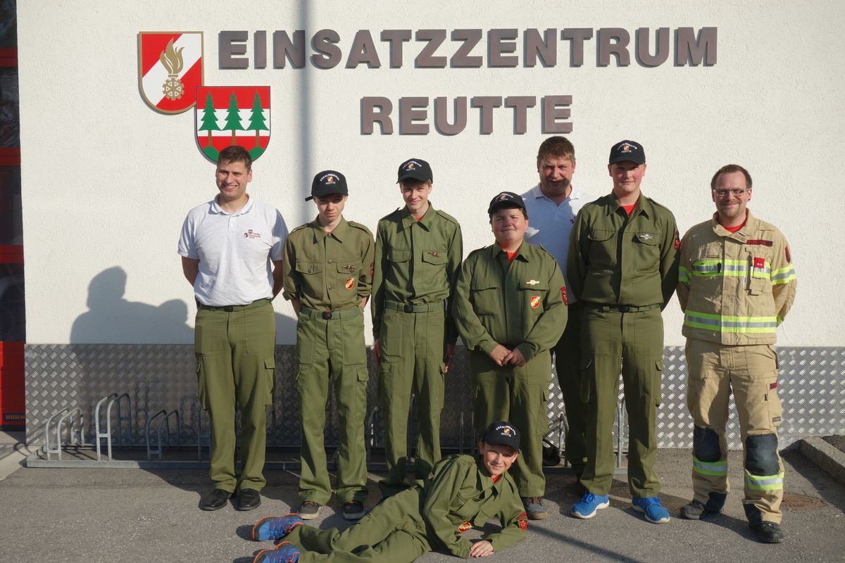 Wissenstest der Feuerwehrjugend 2018 in Grän