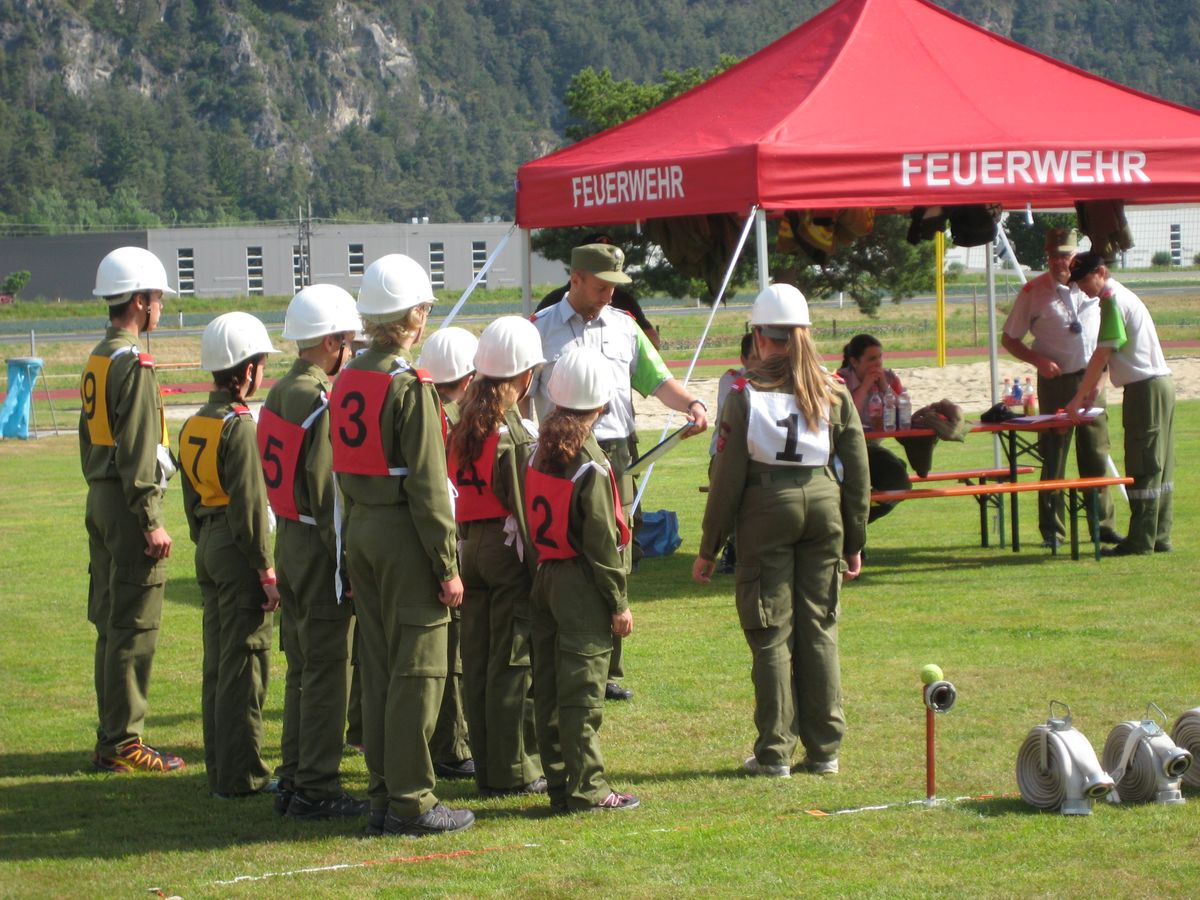 Landes-Feuerwehrjugendleistungswettbewerb in Stams