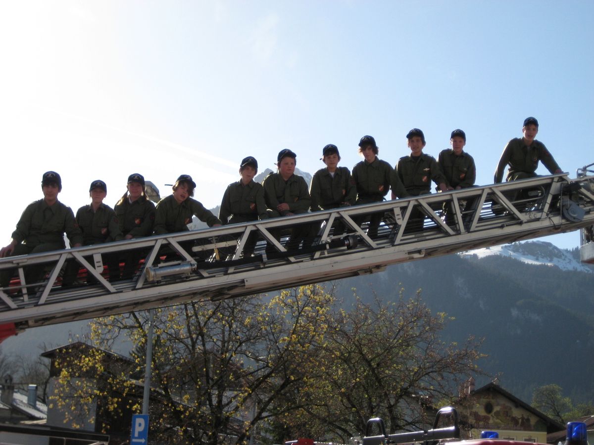 Wissenstest der Feuerwehrjugend in Holzgau