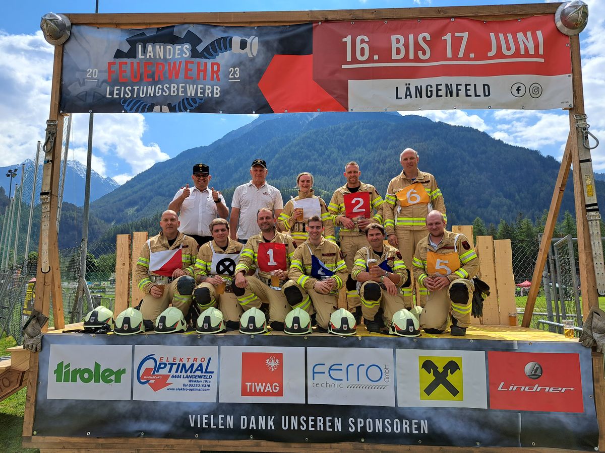 Landesfeuerwehr-Leistungsbewerb in Längenfeld