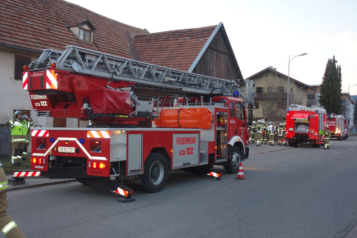 Übung - Brand in einem Einfamilienhaus