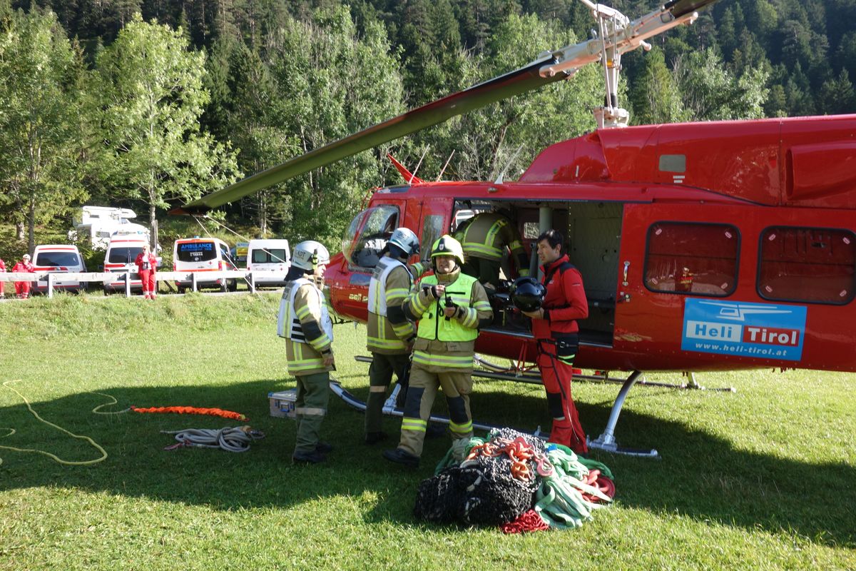 Landeskatastrophenübung - Außerfern 2015