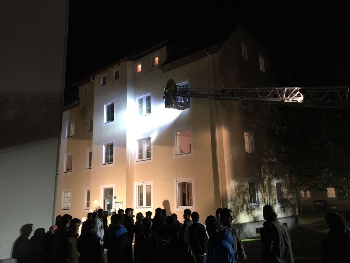 Übung - Kellerbrand mit starker Verrauchung