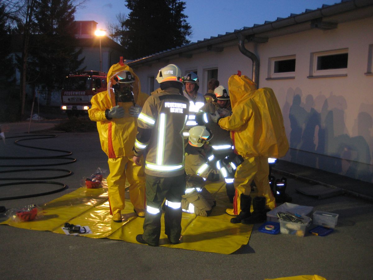 Übung - Postverteilerzentrum in Reutte